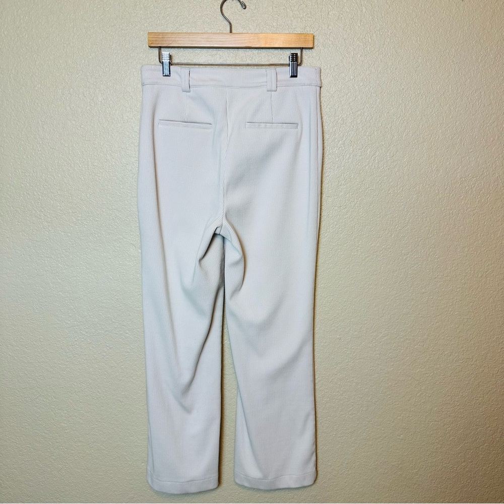 Joie Women’s Corduroy High Rise Flare Leg Button Front Pants Size 8 - Picture 5 of 9